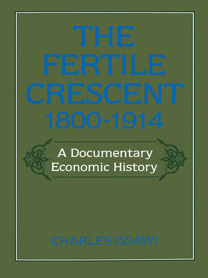 cover image of The Fertile Crescent, 1800-1914